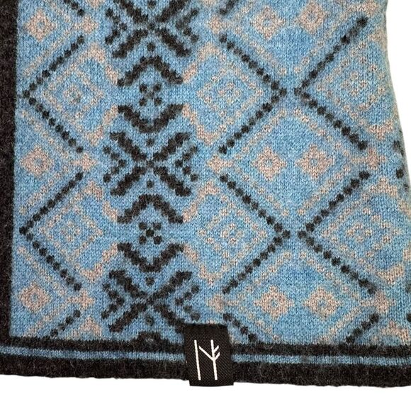 Neve Women’s Size XS Caroline 1/4 Zip Sweater Blue Gray - Picture 5 of 7